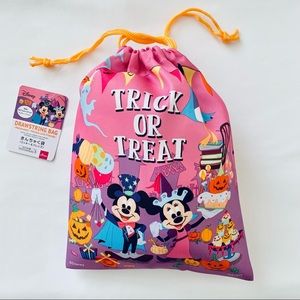 Disney Halloween Pink Drawstring Bag
